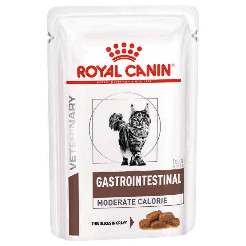 Royal Canin Gastro Intestinal Moderate Calorie Cat 12 x 100g