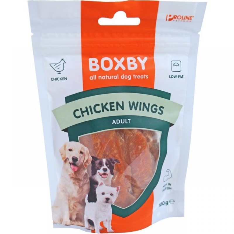 PROLINE Boxby Chicken Wings cu Pui 100g