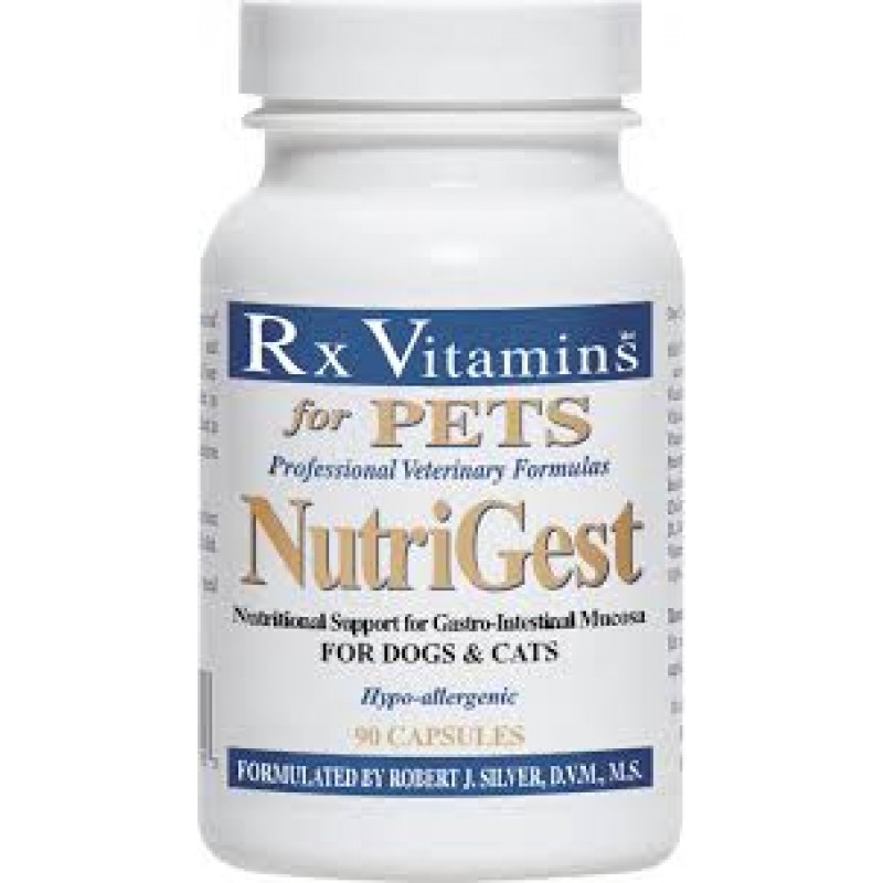 RX Vitamins NutriGest caini si pisici- Probiotic  90 capsule