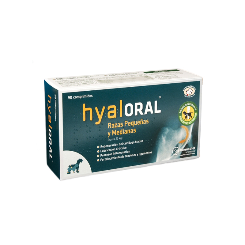 HYALORAL small & medium breeds 90 tablete